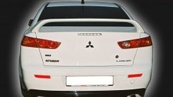 3 449 р. Спойлер GT Dynamics Mitsubishi Lancer 10 CY седан рестайлинг (2011-2017) (Неокрашенный)  с доставкой в г. Горно‑Алтайск. Увеличить фотографию 6