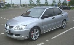 5 999 р. Пороги накладки EGR  Mitsubishi Lancer  9 (2003-2009) 1-ый рестайлинг седан, 1-ый рестайлинг универсал, 2-ой рестайлинг седан, 2-ой рестайлинг универсал (Неокрашенные)  с доставкой в г. Горно‑Алтайск. Увеличить фотографию 4