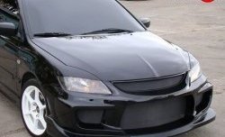 19 999 р. Передний бампер INGS Extreem Mitsubishi Lancer 9 2-ой рестайлинг седан (2005-2009) (Неокрашенный, Без сетки в бампер)  с доставкой в г. Горно‑Алтайск. Увеличить фотографию 4