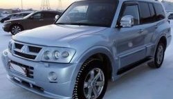 5 949 р. Вставки для модульной оптики Sport Mitsubishi Pajero 3 V70 дорестайлинг (1999-2003) (кузов: дорестайлинг (без креплений))  с доставкой в г. Горно‑Алтайск. Увеличить фотографию 2