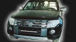 10 499 р. Накладка переднего бампера GT Dynamics Mitsubishi Pajero 4 V80 дорестайлинг (2006-2011) (Дорестайлинг, Неокрашенная)  с доставкой в г. Горно‑Алтайск. Увеличить фотографию 3