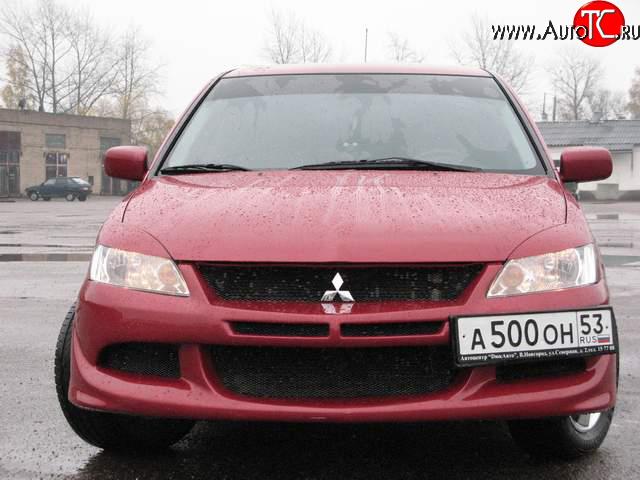 7 999 р. Передний бампер на Mitsubishi Lancer 9 1-ый рестайлинг седан (2003-2005)  с доставкой в г. Горно‑Алтайск