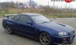 17 249 р. Пластиковый капот GTR Nissan Skyline R34 (1999-2002) (Неокрашенный)  с доставкой в г. Горно‑Алтайск. Увеличить фотографию 3