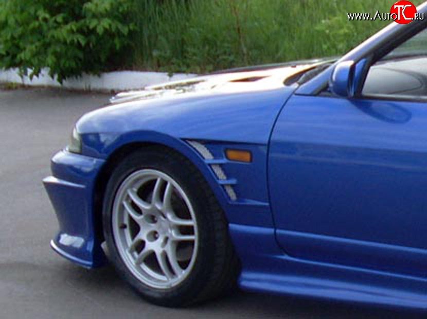 10 949 р. Передние крылья DoLuck Nissan Skyline R33 (1993-1998) (Неокрашенные)  с доставкой в г. Горно‑Алтайск