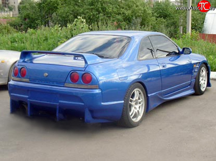 9 999 р. Задний бампер DoLuck Nissan Skyline R33 (1993-1998) (Неокрашенный)  с доставкой в г. Горно‑Алтайск