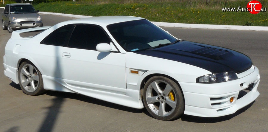 10 949 р. Передние крылья Drift style Nissan Skyline R33 (1993-1998) (Неокрашенные)  с доставкой в г. Горно‑Алтайск