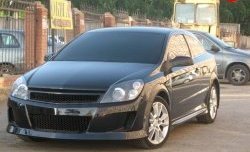 3 299 р. Решётка радиатора DM-Style Opel Astra H GTC хэтчбек 3 дв. дорестайлинг (2004-2006) (Без сетки, Неокрашенная)  с доставкой в г. Горно‑Алтайск. Увеличить фотографию 2