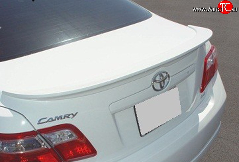 3 689 р. Спойлер Sport Toyota Camry XV40 рестайлинг (2009-2011) (Неокрашенный)  с доставкой в г. Горно‑Алтайск