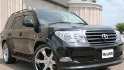 27 649 р. Передний бампер ELFORD Toyota Land Cruiser 200 дорестайлинг (2007-2012) (Неокрашенный)  с доставкой в г. Горно‑Алтайск. Увеличить фотографию 2