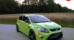 2 499 р. Комплект жабер на капот RS (под окраску) Ford Focus 2 седан рестайлинг (2007-2011) (Неокрашенные)  с доставкой в г. Горно‑Алтайск. Увеличить фотографию 3