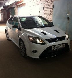 2 499 р. Комплект жабер на капот RS (под окраску) Ford Fiesta 6 хэтчбэк 5 дв. дорестайлинг (2008-2012) (Неокрашенные)  с доставкой в г. Горно‑Алтайск. Увеличить фотографию 5