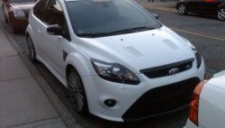 2 499 р. Комплект жабер на капот RS (под окраску) Ford Kuga 2 рестайлинг (2016-2019) (Неокрашенные)  с доставкой в г. Горно‑Алтайск. Увеличить фотографию 6