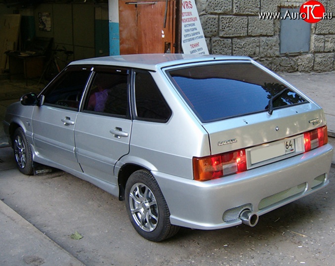 2 899 р. Задний бампер M-VRS Лада 2108 (1984-2003) (Неокрашенный)  с доставкой в г. Горно‑Алтайск