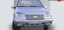 499 р. Накладки на зеркала Кураж 2 до 2005 года Chevrolet Niva 2123 дорестайлинг (2002-2008) (Неокрашенные)  с доставкой в г. Горно‑Алтайск. Увеличить фотографию 1