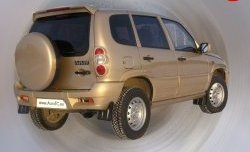 1 069 р. Пороги накладки KURAJ Chevrolet Niva 2123 дорестайлинг (2002-2008) (Глянец, Неокрашенные)  с доставкой в г. Горно‑Алтайск. Увеличить фотографию 4