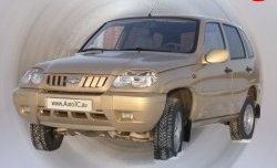 1 069 р. Пороги накладки KURAJ Chevrolet Niva 2123 дорестайлинг (2002-2008) (Глянец, Неокрашенные)  с доставкой в г. Горно‑Алтайск. Увеличить фотографию 5