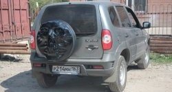 3 899 р. Чехол запасного колеса Трофей Снайпера  Chevrolet Niva  2123 (2002-2020), Лада 2123 (Нива Шевроле) (2002-2021), Лада Нива Трэвел (2021-2024) (Неокрашенный)  с доставкой в г. Горно‑Алтайск. Увеличить фотографию 4