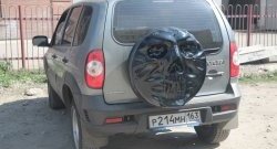 3 899 р. Чехол запасного колеса Трофей Снайпера  Chevrolet Niva  2123 (2002-2020), Лада 2123 (Нива Шевроле) (2002-2021), Лада Нива Трэвел (2021-2024) (Неокрашенный)  с доставкой в г. Горно‑Алтайск. Увеличить фотографию 7