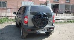 3 899 р. Чехол запасного колеса Трофей Снайпера  Chevrolet Niva  2123 (2002-2020), Лада 2123 (Нива Шевроле) (2002-2021), Лада Нива Трэвел (2021-2024) (Неокрашенный)  с доставкой в г. Горно‑Алтайск. Увеличить фотографию 8