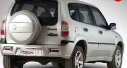 3 099 р. Бокс запасного колеса Ниагара 2 Chevrolet Niva 2123 рестайлинг (2009-2020) (Неокрашенный)  с доставкой в г. Горно‑Алтайск. Увеличить фотографию 2