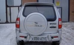 2 299 р. Чехол запасного колеса Chevrolet  Chevrolet Niva  2123 (2002-2020), Лада 2123 (Нива Шевроле) (2002-2021), Лада Нива Трэвел (2021-2024) (Неокрашенный)  с доставкой в г. Горно‑Алтайск. Увеличить фотографию 3