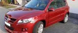 869 р. Накладки на фары CT Volkswagen Tiguan NF дорестайлинг (2006-2011) (Неокрашенные)  с доставкой в г. Горно‑Алтайск. Увеличить фотографию 3