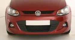 1 799 р. Противотуманные фары в передний бампер Sport Volkswagen Polo 5 седан дорестайлинг (2009-2015)  с доставкой в г. Горно‑Алтайск. Увеличить фотографию 2