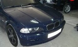 1 149 р. Реснички CarZone  BMW 3 серия  E46 (1998-2001) седан дорестайлинг (Неокрашенные)  с доставкой в г. Горно‑Алтайск. Увеличить фотографию 6