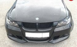 5 999 р. Накладка переднего бампера AC Shnitzer BMW 3 серия E90 седан дорестайлинг (2004-2008) (Неокрашенная)  с доставкой в г. Горно‑Алтайск. Увеличить фотографию 3