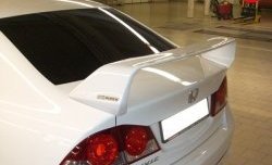 10 699 р. Антикрыло Mugen  Honda Civic  FD (2005-2011) седан дорестайлинг, седан рестайлинг (Неокрашенный)  с доставкой в г. Горно‑Алтайск. Увеличить фотографию 4