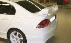 10 699 р. Антикрыло Mugen  Honda Civic  FD (2005-2011) седан дорестайлинг, седан рестайлинг (Неокрашенный)  с доставкой в г. Горно‑Алтайск. Увеличить фотографию 5