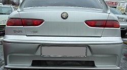 9 649 р. Задний бампер CT Alfa Romeo 156 932 дорестайлинг, седан (1996-2002) (Неокрашенный)  с доставкой в г. Горно‑Алтайск. Увеличить фотографию 2