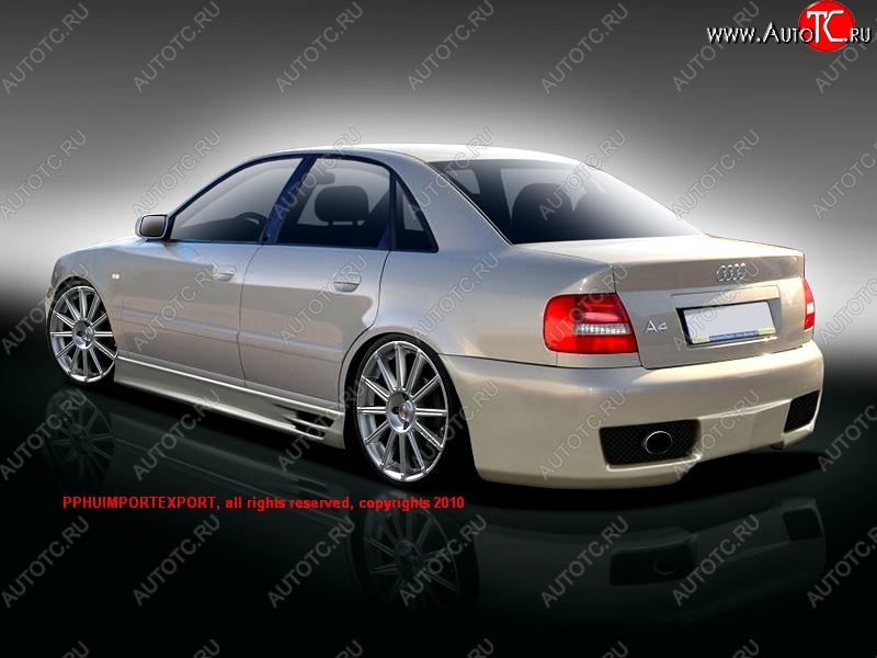 25 899 р. Задний бампер К1 Audi A4 B5 8D2 седан дорестайлинг (1994-1997)  с доставкой в г. Горно‑Алтайск