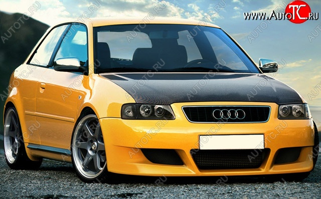 25 899 р. Передний бампер Rieger Audi A3 8LA хэтчбэк 5 дв. дорестайлинг (1996-2000)  с доставкой в г. Горно‑Алтайск