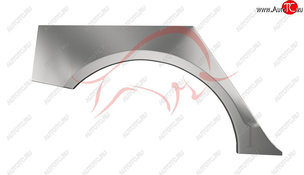 2 189 р. Правая задняя ремонтная арка (внешняя) Wisentbull  Audi A4  B8 (2007-2015) дорестайлинг, седан, дорестайлинг, универсал, рестайлинг, седан, рестайлинг, универсал  с доставкой в г. Горно‑Алтайск