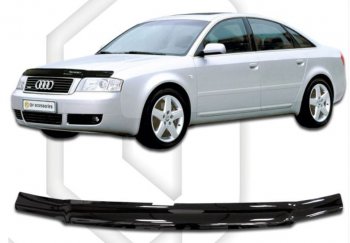 Дефлектор капота CA-Plastiс Audi (Ауди) A6 (А6)  C5 (1997-2004) C5 дорестайлинг, седан, рестайлинг, седан