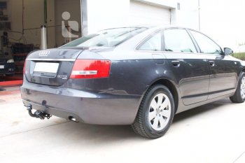 22 699 р. Фаркоп Aragon Audi A6 C6 дорестайлинг, седан (2004-2008) (шар S)  с доставкой в г. Горно‑Алтайск. Увеличить фотографию 3