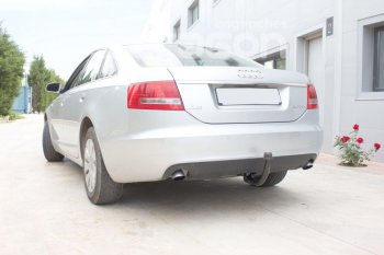 42 749 р. Фаркоп Aragon. (шар V) Audi A6 C6 дорестайлинг, седан (2004-2008)  с доставкой в г. Горно‑Алтайск. Увеличить фотографию 6