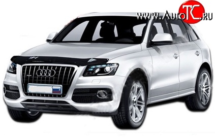 639 р. Дефлектор капота NovLine Audi Q5 8R дорестайлинг (2008-2012)  с доставкой в г. Горно‑Алтайск