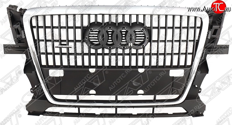 11 649 р. Решетка радиатора SAT  Audi Q5  8R (2008-2012) дорестайлинг (Неокрашенная)  с доставкой в г. Горно‑Алтайск