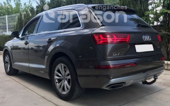 22 699 р. Фаркоп Aragon Audi Q7 4L дорестайлинг (2005-2009) (тип шара: V)  с доставкой в г. Горно‑Алтайск. Увеличить фотографию 3