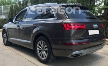 22 699 р. Фаркоп Aragon Audi Q7 4L дорестайлинг (2005-2009) (тип шара: V)  с доставкой в г. Горно‑Алтайск. Увеличить фотографию 4