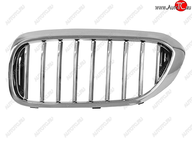 2 599 р. Решётка радиатора SAT  BMW 5 серия  G30 (2016-2020) дорестайлинг, седан (Хром)  с доставкой в г. Горно‑Алтайск