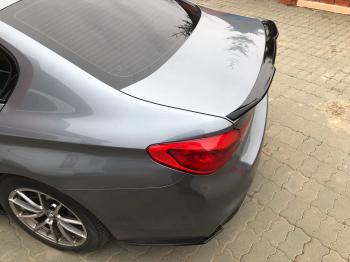 5 999 р. Накладки M-Perfomance под задний бампер (мини-лезвия) Inmax  BMW 5 серия  G30 (2016-2020) дорестайлинг, седан (цвет: черный глянец)  с доставкой в г. Горно‑Алтайск. Увеличить фотографию 9