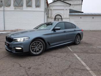 10 999 р. Пластиковые накладки M-порогов  BMW 5 серия  G30 (2016-2020) дорестайлинг, седан  с доставкой в г. Горно‑Алтайск. Увеличить фотографию 14