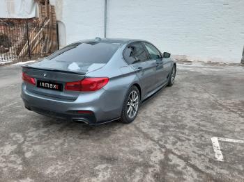 10 999 р. Пластиковые накладки M-порогов  BMW 5 серия  G30 (2016-2020) дорестайлинг, седан  с доставкой в г. Горно‑Алтайск. Увеличить фотографию 15