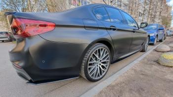 10 999 р. Пластиковые накладки M-порогов  BMW 5 серия  G30 (2016-2020) дорестайлинг, седан  с доставкой в г. Горно‑Алтайск. Увеличить фотографию 16