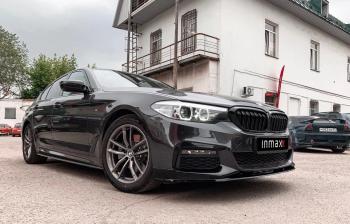 10 999 р. Пластиковые накладки M-порогов  BMW 5 серия  G30 (2016-2020) дорестайлинг, седан  с доставкой в г. Горно‑Алтайск. Увеличить фотографию 17