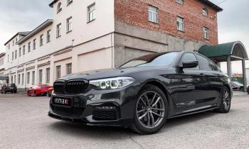 10 999 р. Пластиковые накладки M-порогов  BMW 5 серия  G30 (2016-2020) дорестайлинг, седан  с доставкой в г. Горно‑Алтайск. Увеличить фотографию 18