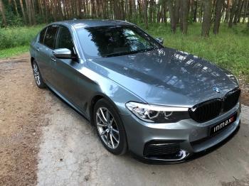 10 999 р. Пластиковые накладки M-порогов  BMW 5 серия  G30 (2016-2020) дорестайлинг, седан  с доставкой в г. Горно‑Алтайск. Увеличить фотографию 22